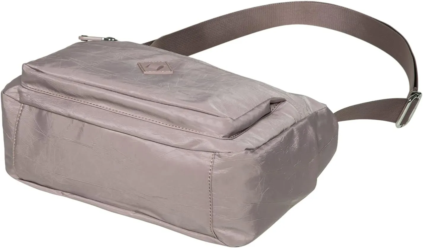 KAUKKO Women Crossbody Bag Handbag Lightweight Shoulder Purse Nylon Multi Pocket Crossbody Bag Ladies Travel Handbag