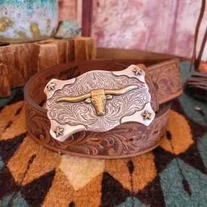 Kid's Leather Belt "Little Texas" by Tony Lama C60119