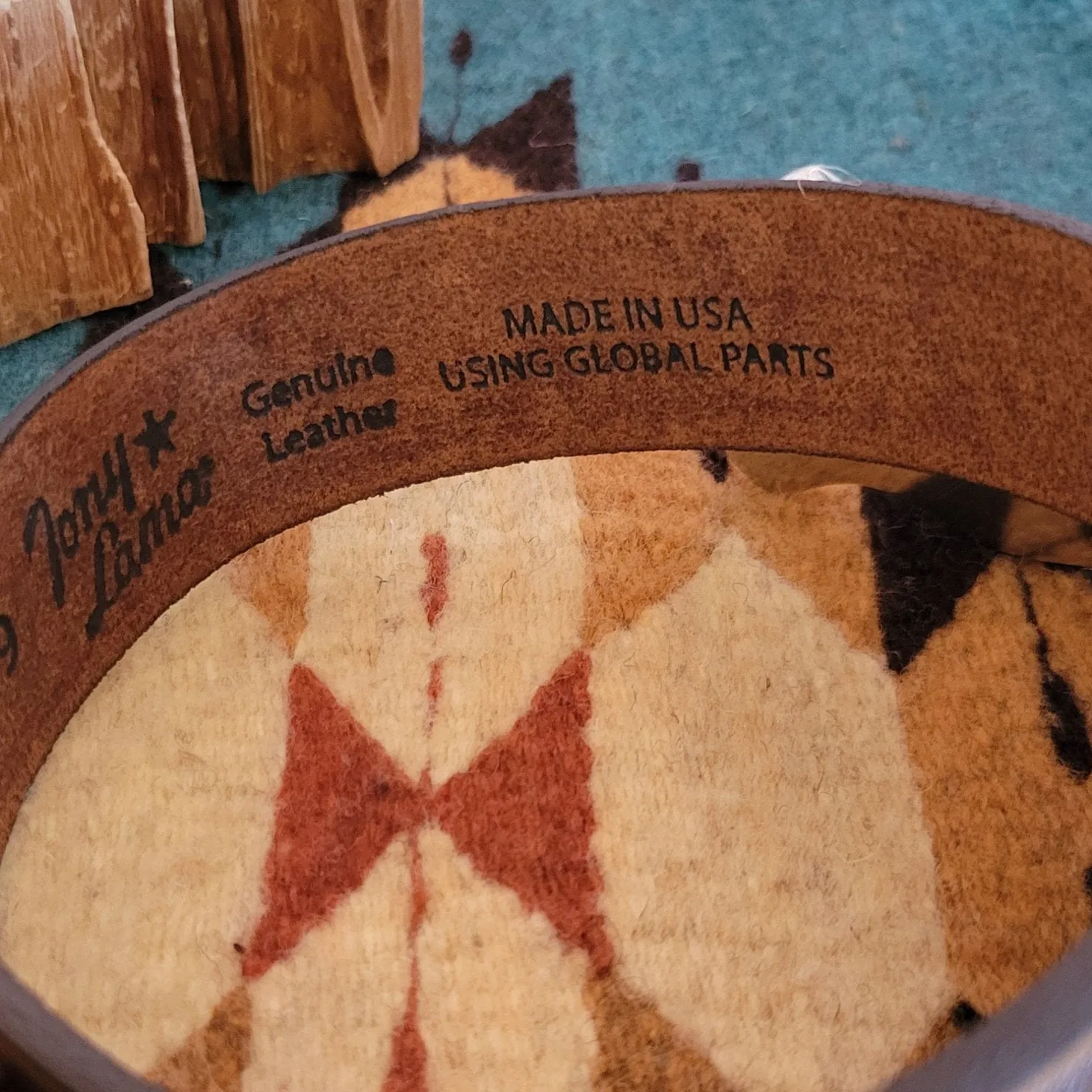 Kid's Leather Belt "Little Texas" by Tony Lama C60119
