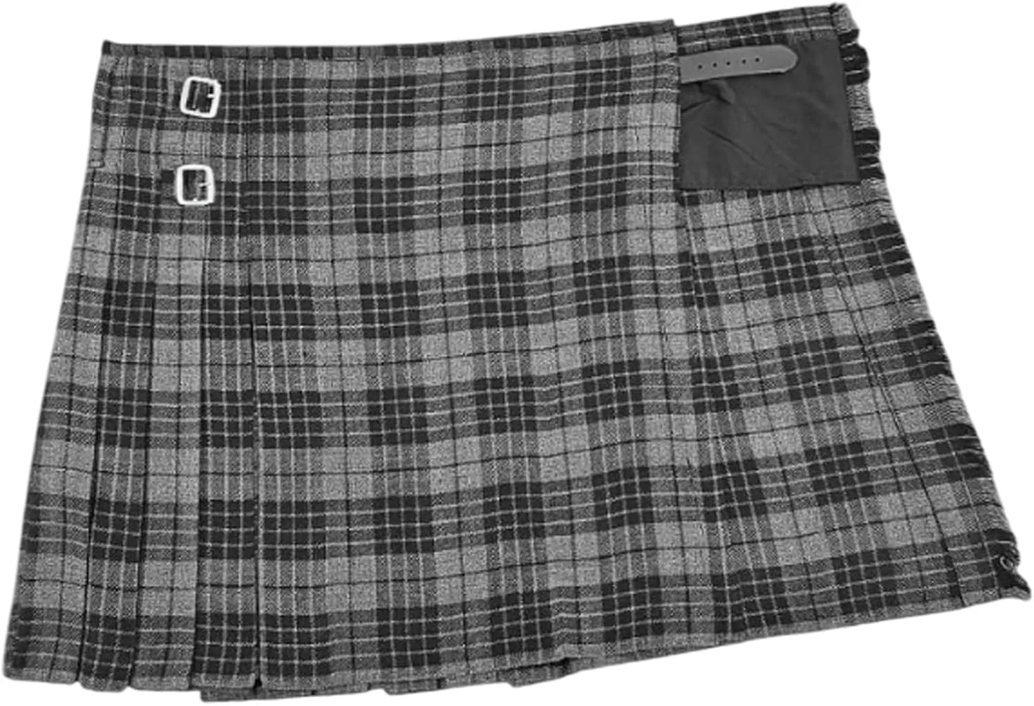Kilt for Men Scottish Tartan Mens Kilt Highland Leather Straps