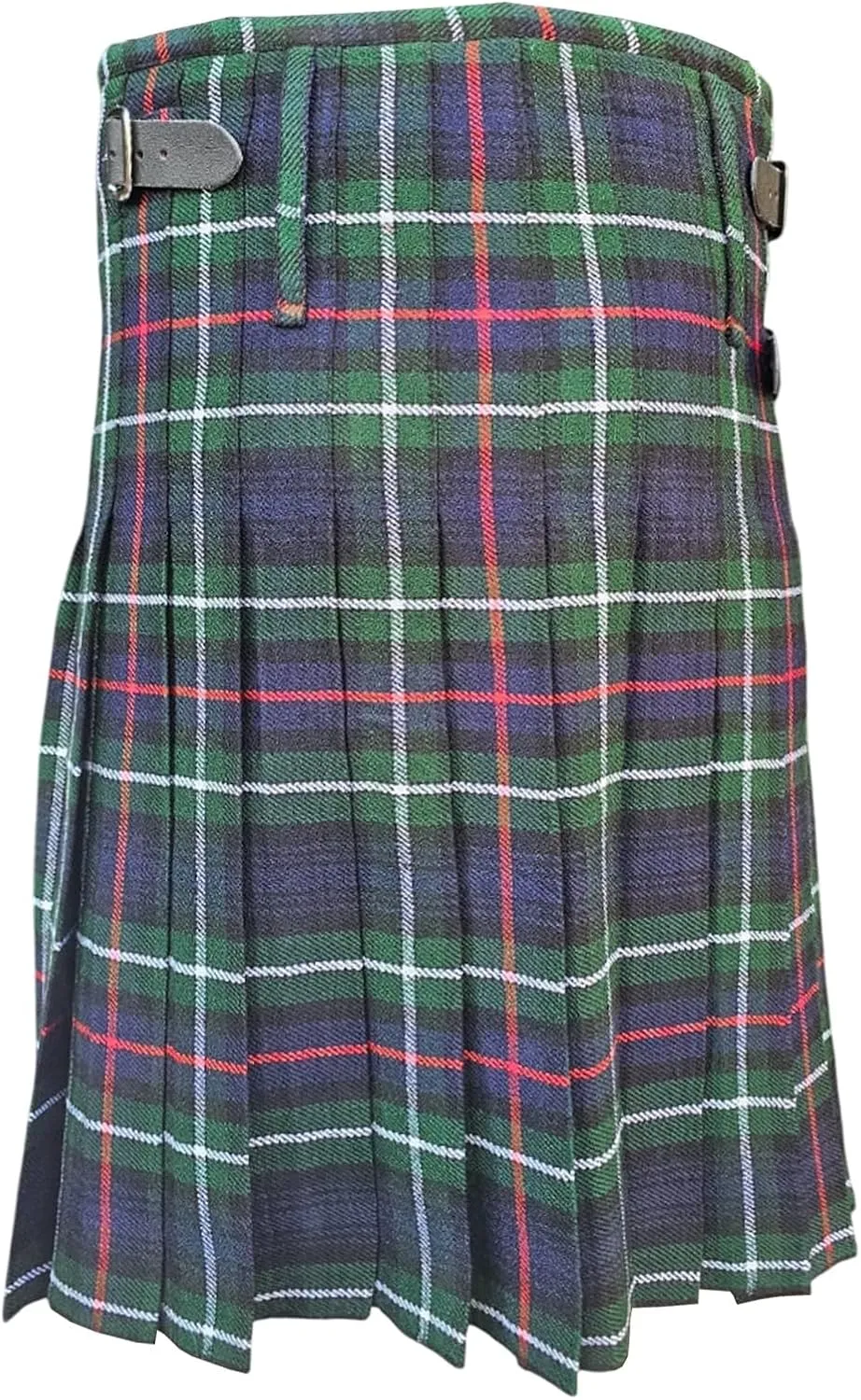 Kilt for Men Scottish Tartan Mens Kilt Highland Leather Straps