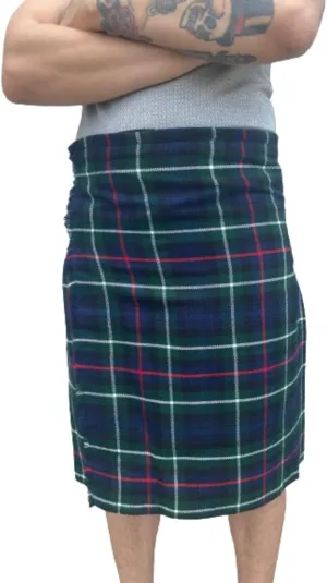 Kilt for Men Scottish Tartan Mens Kilt Highland Leather Straps