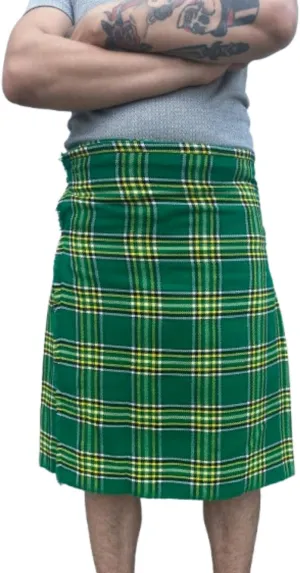 Kilt for Men Scottish Tartan Mens Kilt Highland Leather Straps