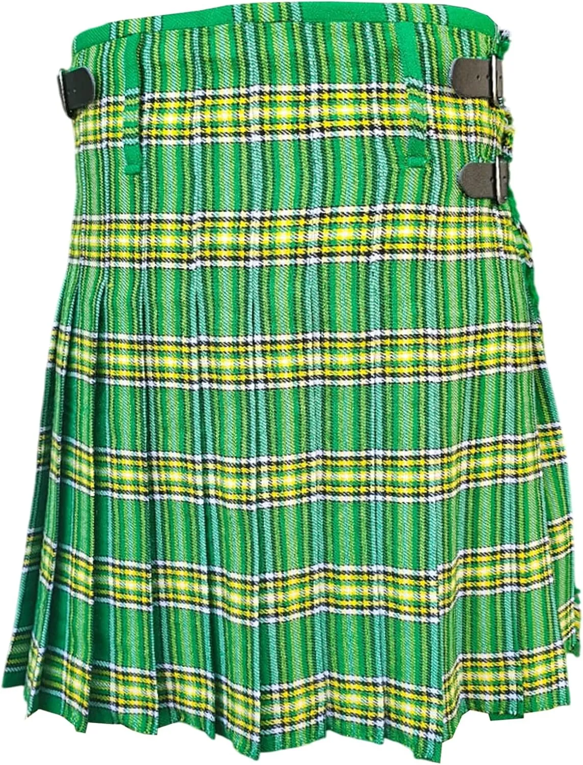 Kilt for Men Scottish Tartan Mens Kilt Highland Leather Straps