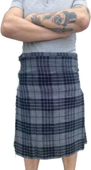 Kilt for Men Scottish Tartan Mens Kilt Highland Leather Straps
