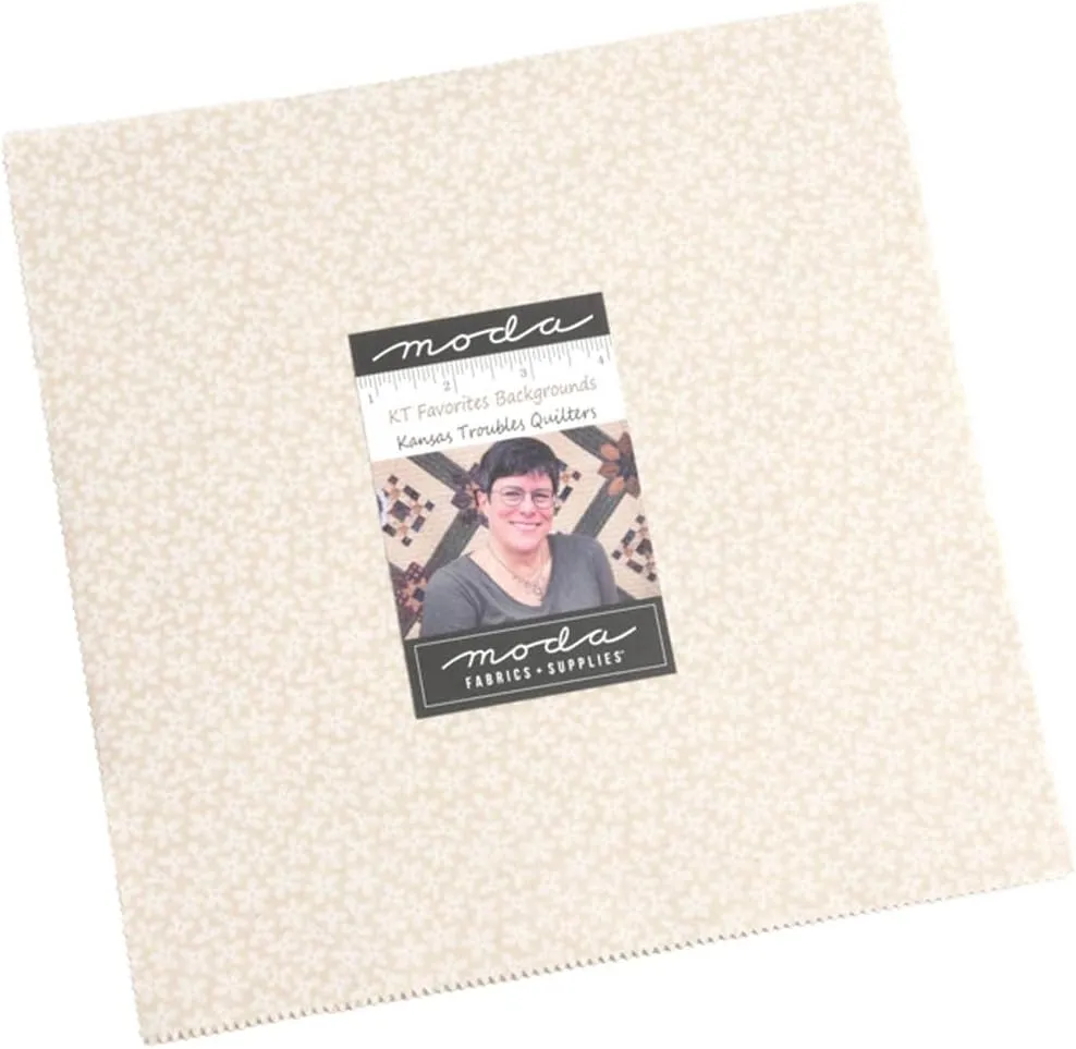 KT Favorites Backgrounds Layer Cake®, 42-10" Precut Fabric Quilt Squares by Kansas Troubles Quilters