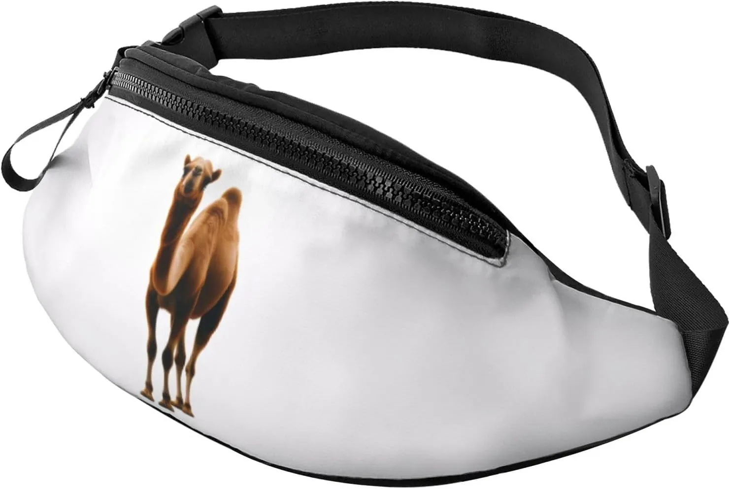 Large Bum Bag Desert Sand Camel Waist Fanny Pack For Men Women,Bumbags With Headphone Jack And Zip Pockets Adjustable Belt For Sport Running Hiking Camping Workout Cycling
