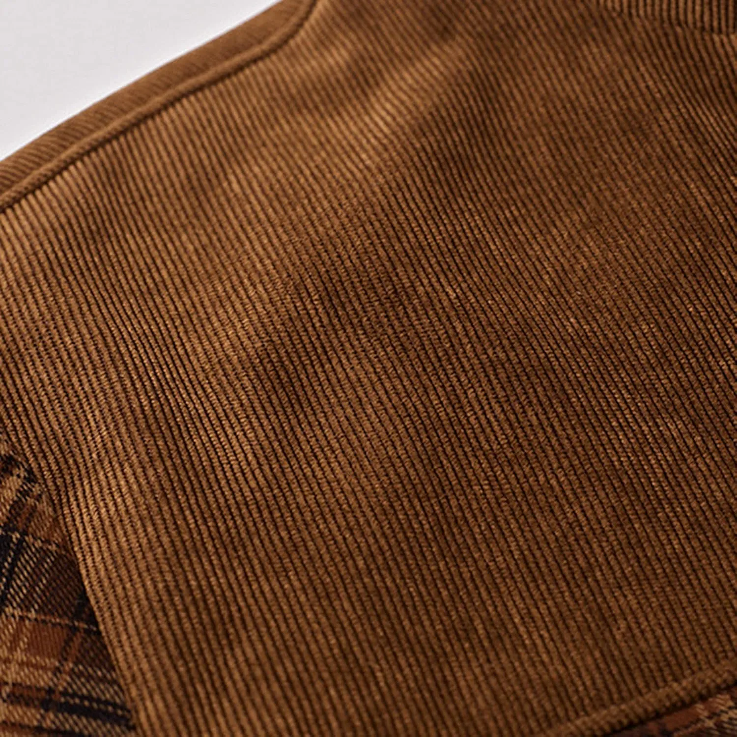 LCMTWX Mens Plaid Flannel Jacket Plaid Print Lapel Button Down Pocket Long Sleeve Shirt Patchwork Jacket Thickened ​Coat