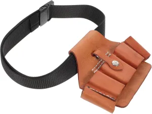 Leather Belt Bag for Gardening Tools 5-prong Pruning Shears Tool Waist Bag Sturdy Nylon Tool Belt