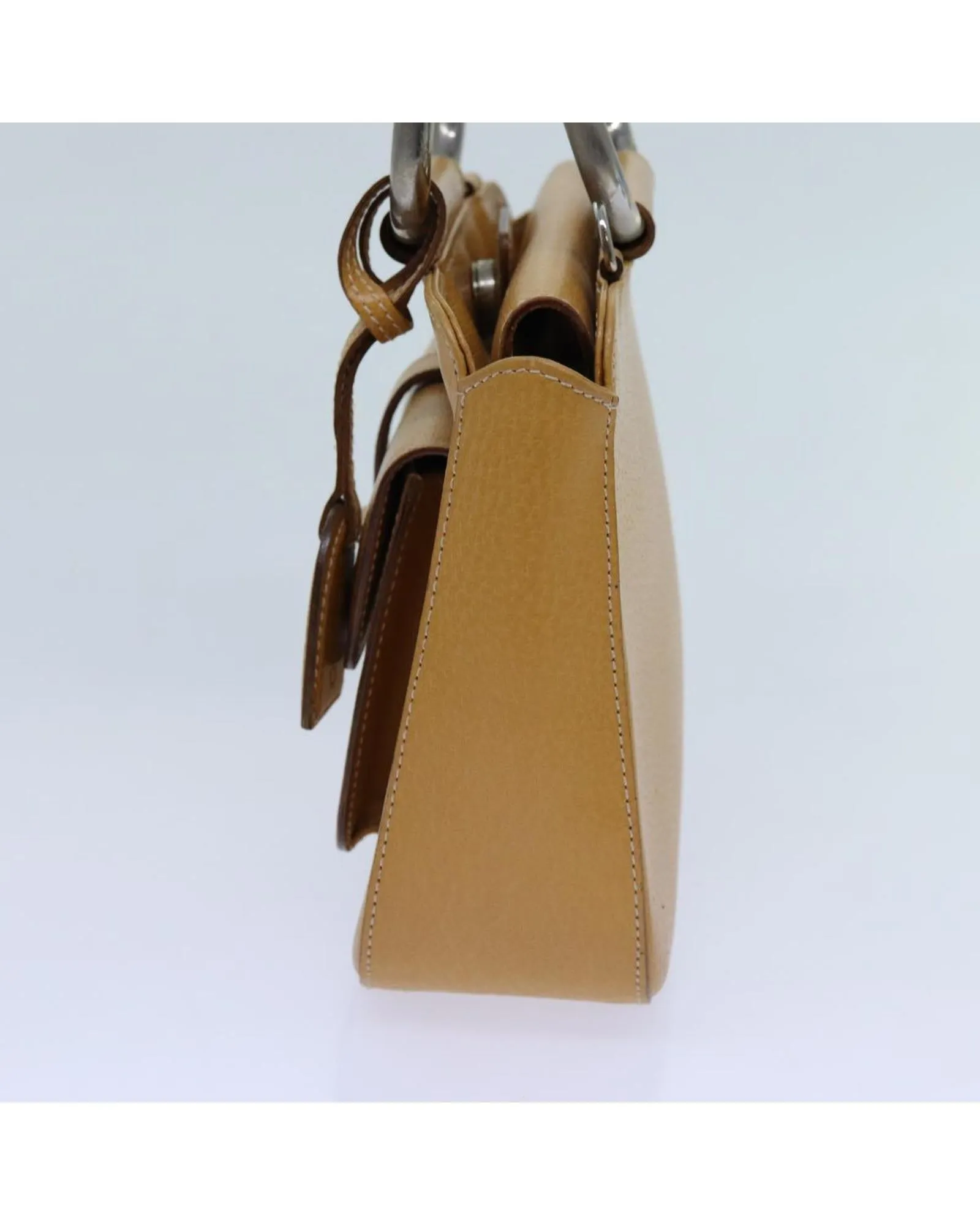 Leather Top Handle Bag