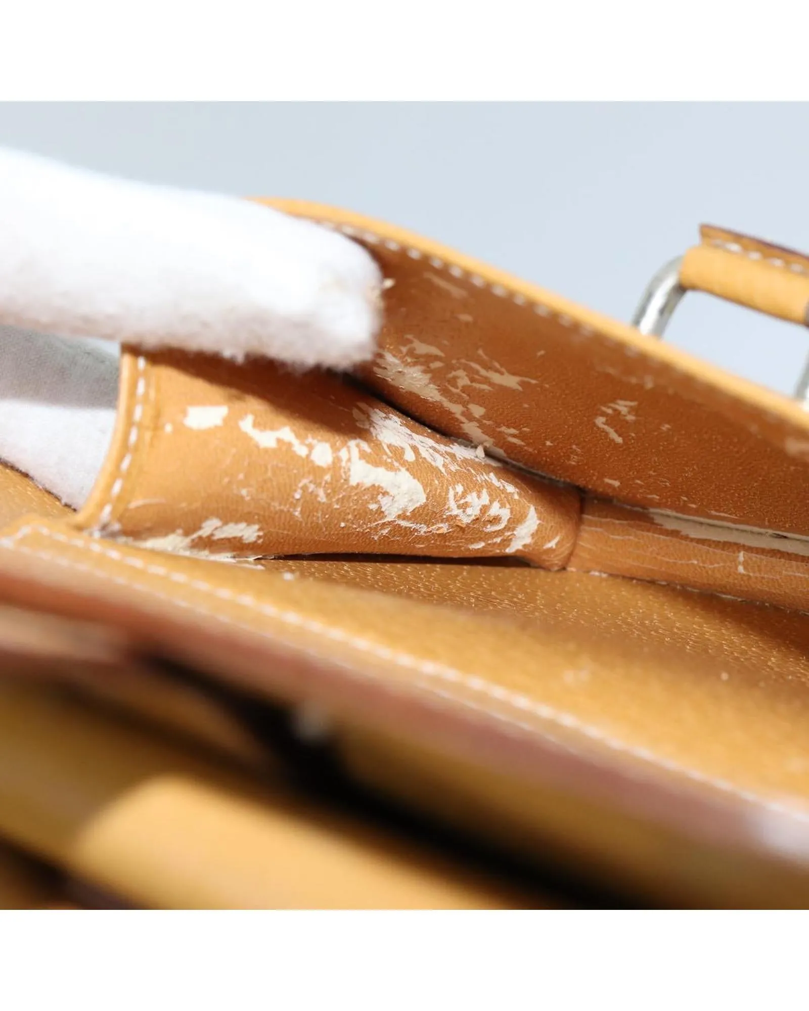 Leather Top Handle Bag