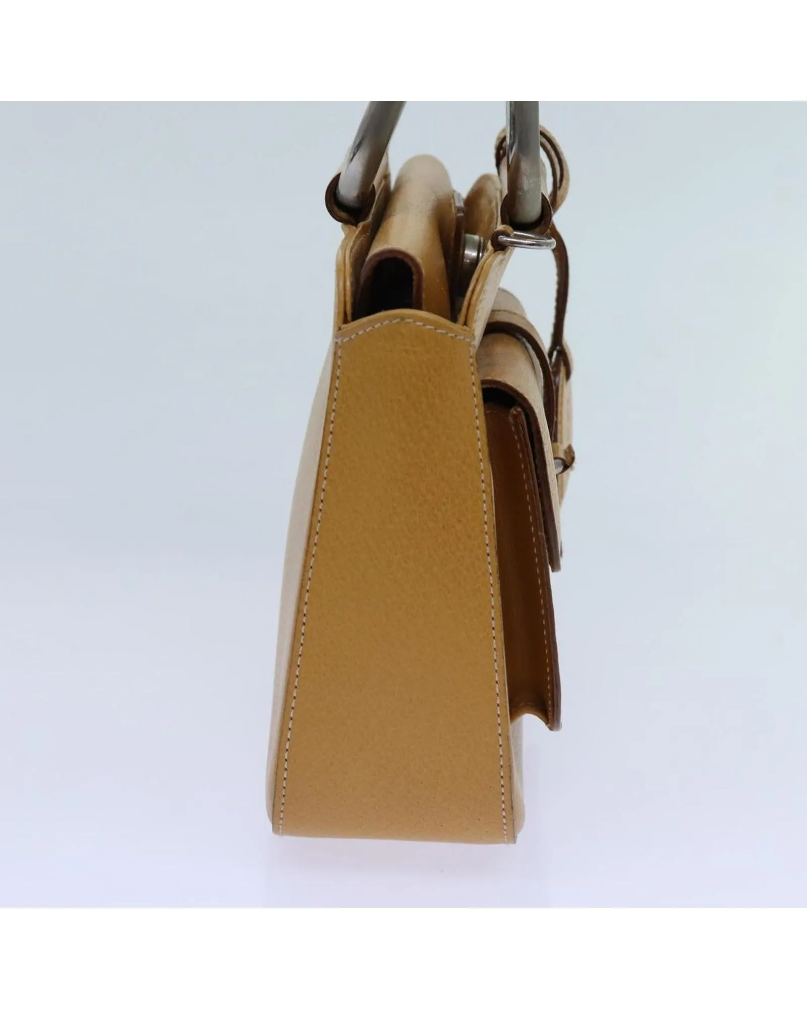 Leather Top Handle Bag