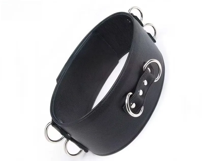 Leather Waist Belt Restraint Style | Fantasy D-Rings Belts