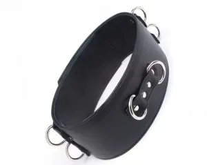 Leather Waist Belt Restraint Style | Fantasy D-Rings Belts