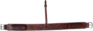 Leather Western Horse Saddle Girth Back Cinch Strap Western Horse Saddle Bucking Strap Rear Girth Flank Cinch Smooth Leather Size Length: 40 Buckle to Buckle & Width: 2.75 with 2 Buckles, LG31