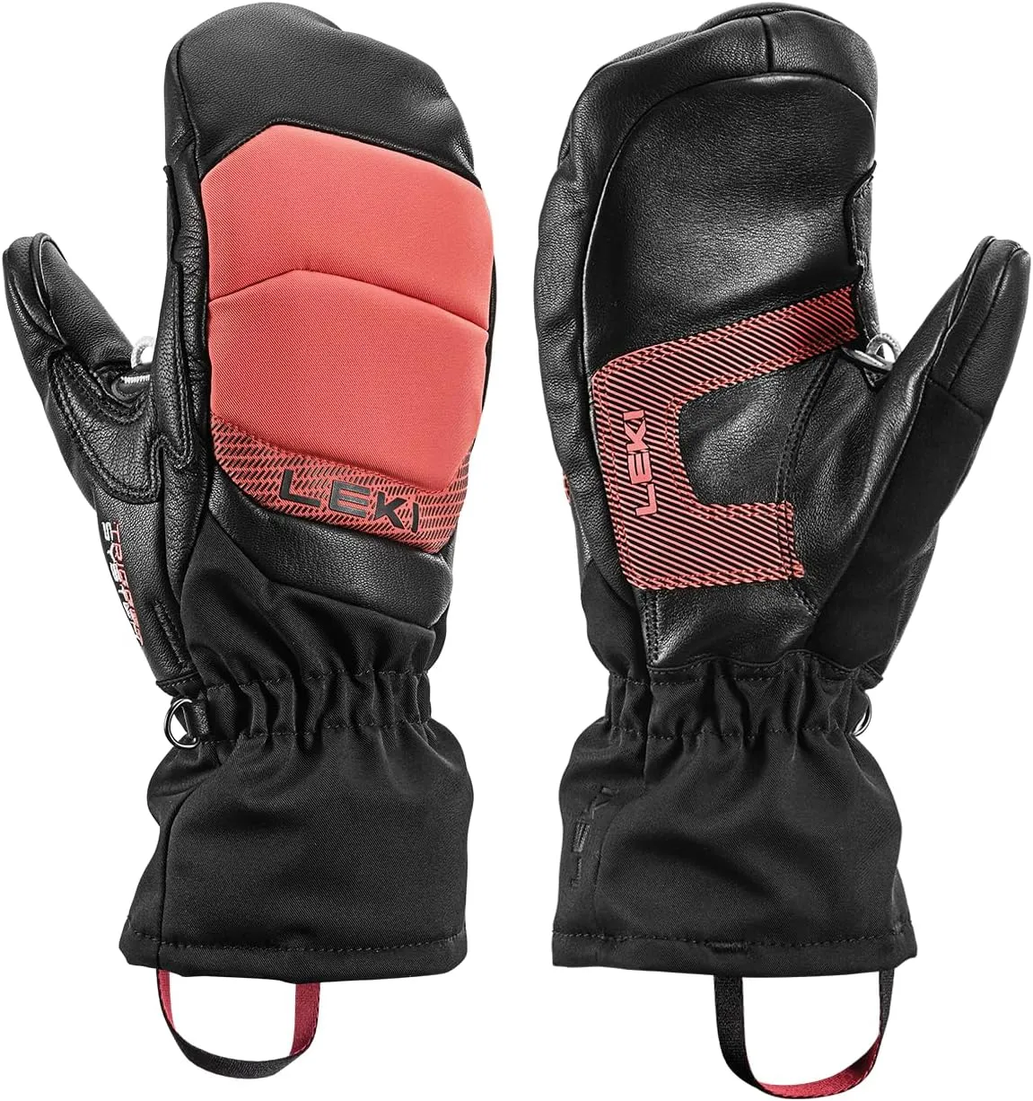 LEKI Women's Griffin 3D Mittens Warm Water-Resistant Gloves for Skiing, Snowboarding, & Cold Weather