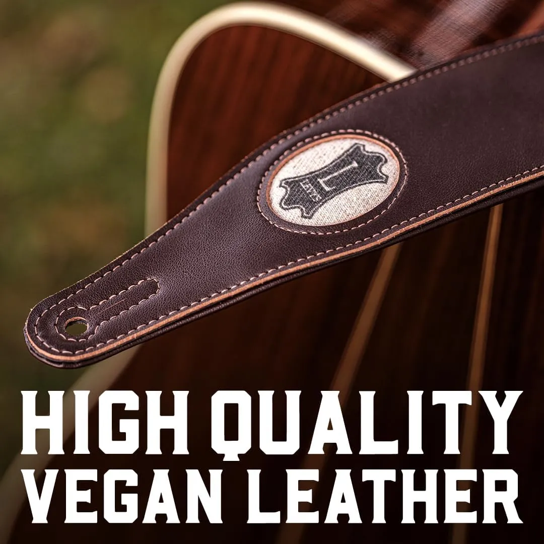 Levy's Leathers Padded Vegan Leather and Hemp Straps