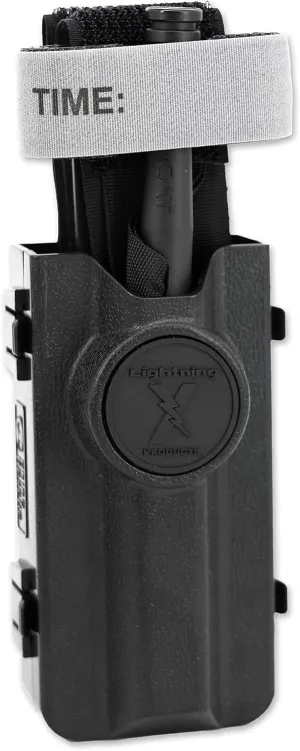 Lightning X Molded Rigid Combat Tourniquet Case/Holder   Gen 7 CAT - MOLLE   Belt Compatible