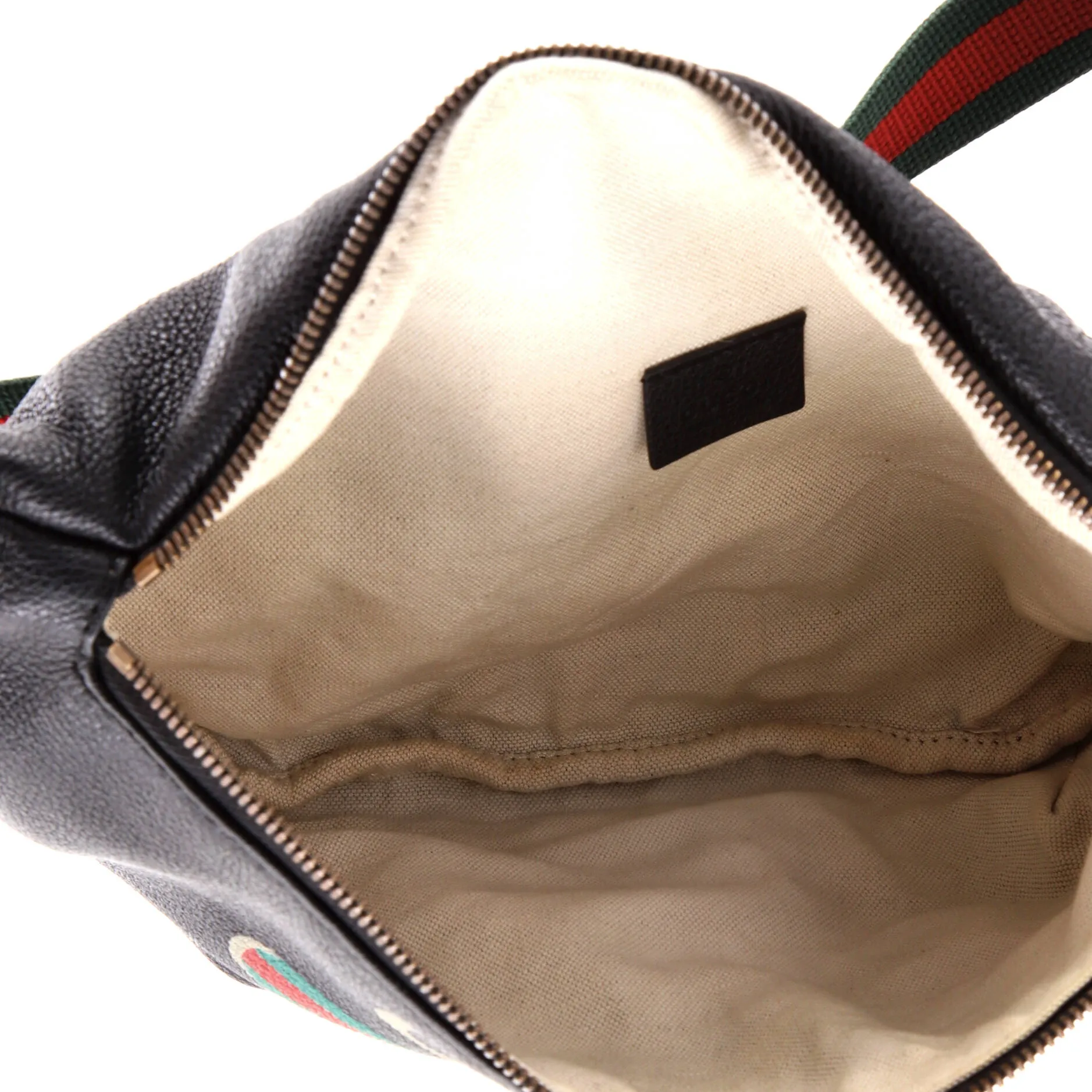 Logo Belt Bag Printed Leather Medium