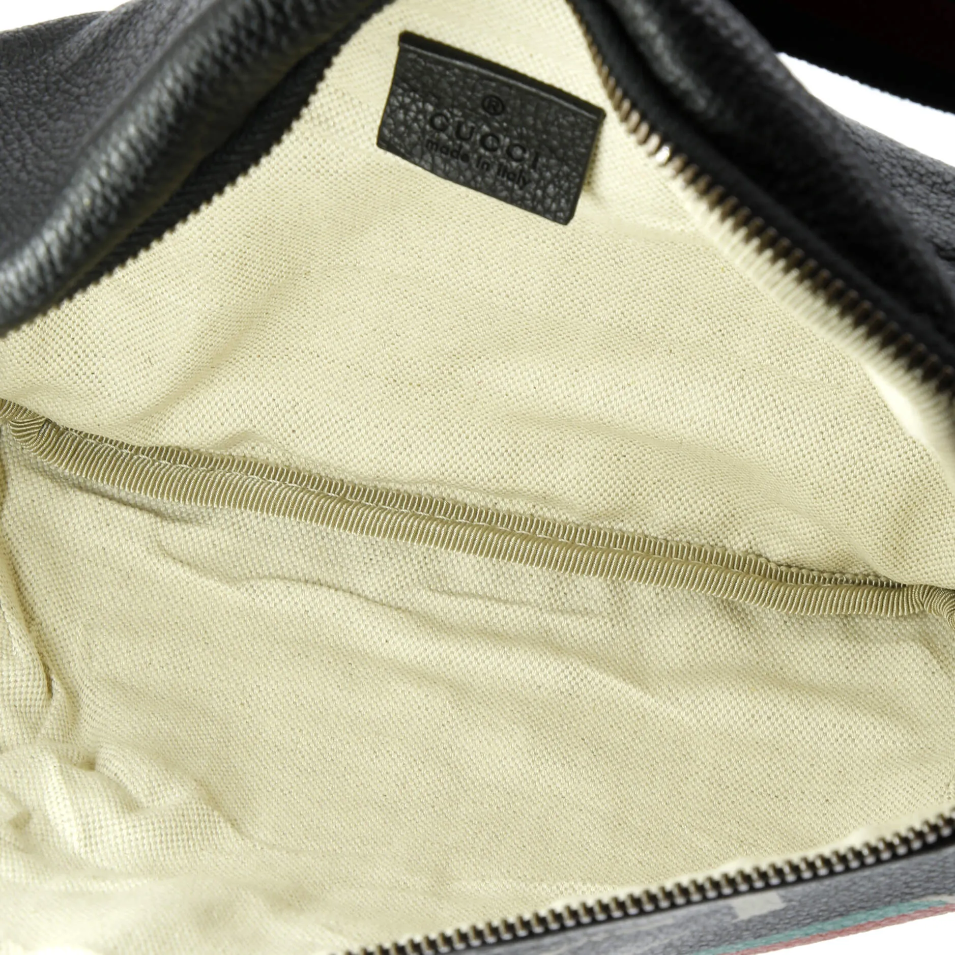 Logo Belt Bag Printed Leather Medium