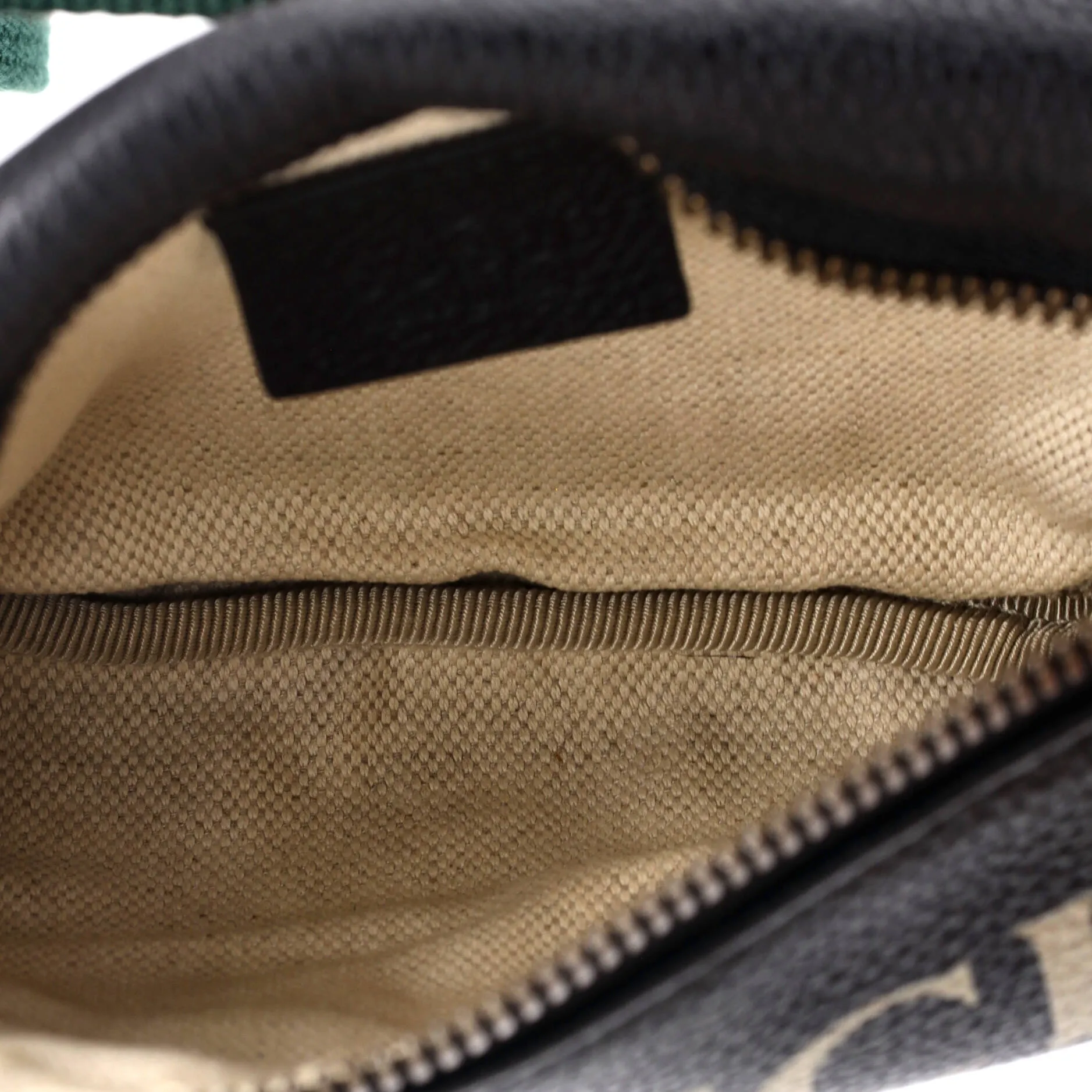 Logo Belt Bag Printed Leather Small