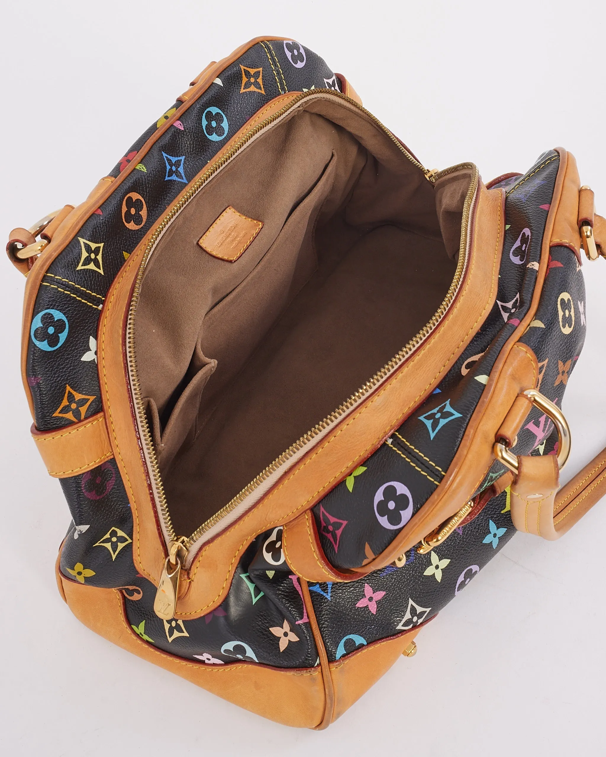 Louis Vuitton Monogram Black Muliticolour Murakami Claudia Bag