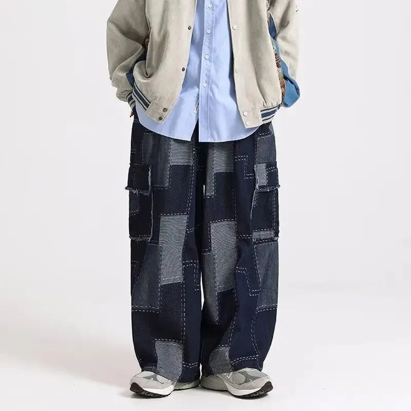 Madeira Patchwork Denim Jeans