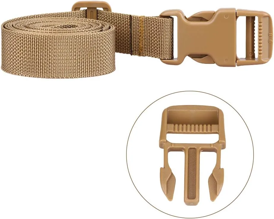 MAGARROW 78" x 1" Strap Buckle Packing Straps Adjustable 1-Inch Belt