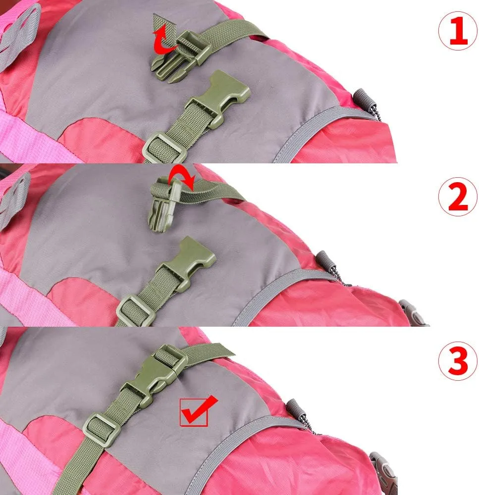 MAGARROW 78" x 1" Strap Buckle Packing Straps Adjustable 1-Inch Belt