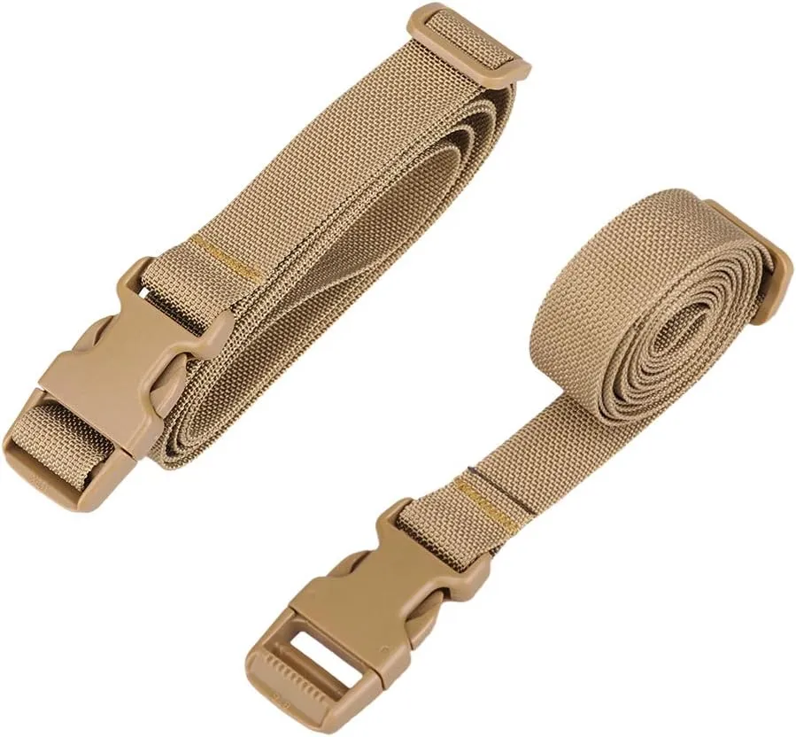 MAGARROW 78" x 1" Strap Buckle Packing Straps Adjustable 1-Inch Belt