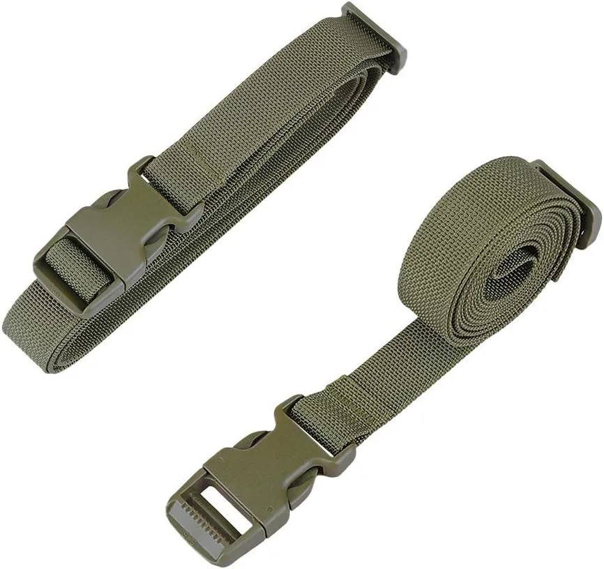 MAGARROW 78" x 1" Strap Buckle Packing Straps Adjustable 1-Inch Belt