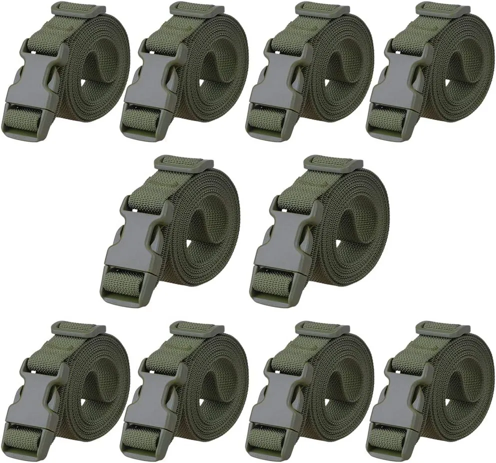 MAGARROW 78" x 1" Strap Buckle Packing Straps Adjustable 1-Inch Belt