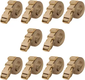 MAGARROW 78" x 1" Strap Buckle Packing Straps Adjustable 1-Inch Belt