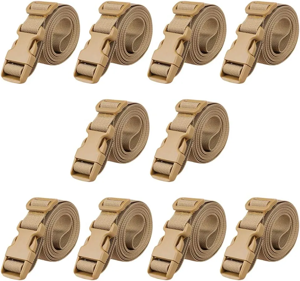 MAGARROW 78" x 1" Strap Buckle Packing Straps Adjustable 1-Inch Belt