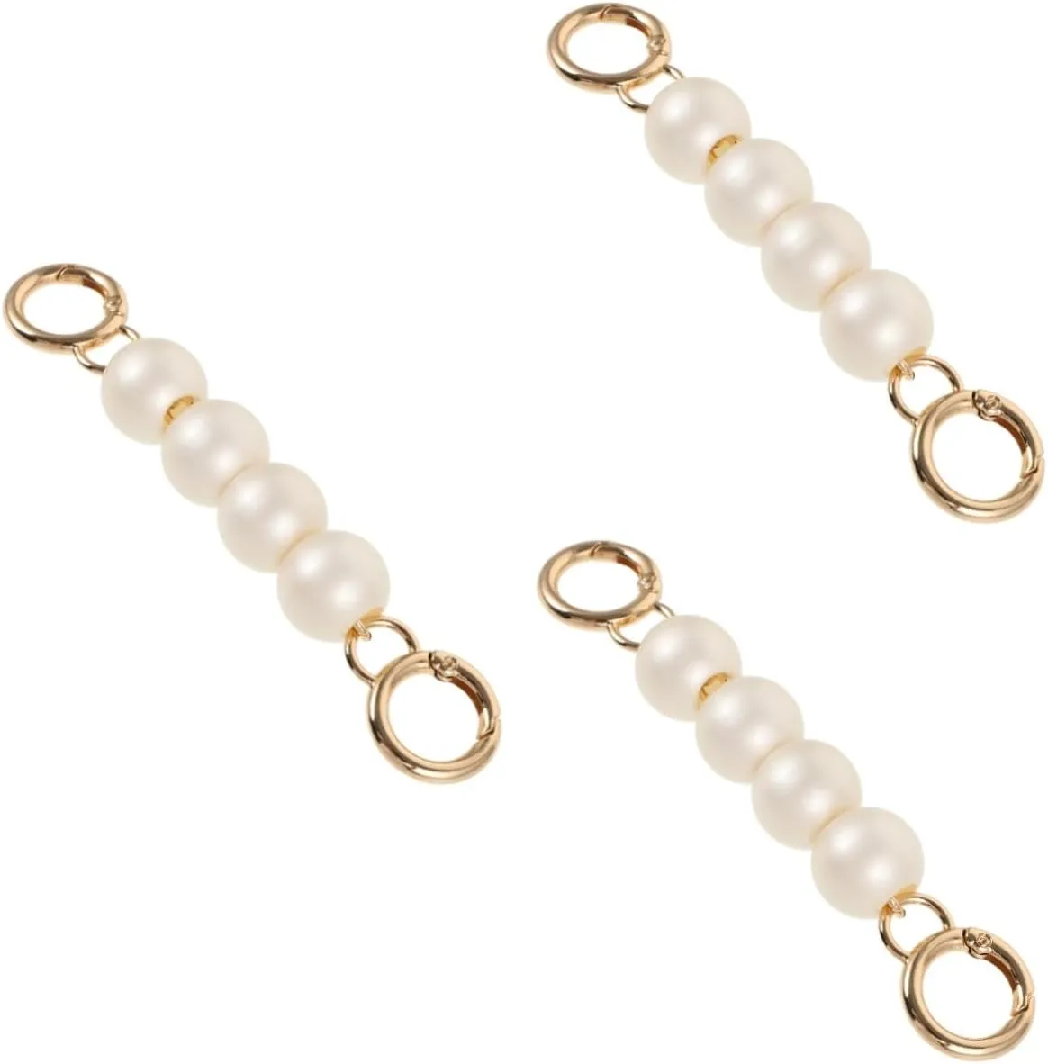 Mahjong Bag Chain Imitation Bag Extension Chain Decorative Pearl Straps Elegant Short Bag Chain Bead