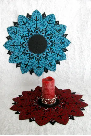 Mandala Dreams Table Topper Pattern DBM-1418w  - Wholesale Product