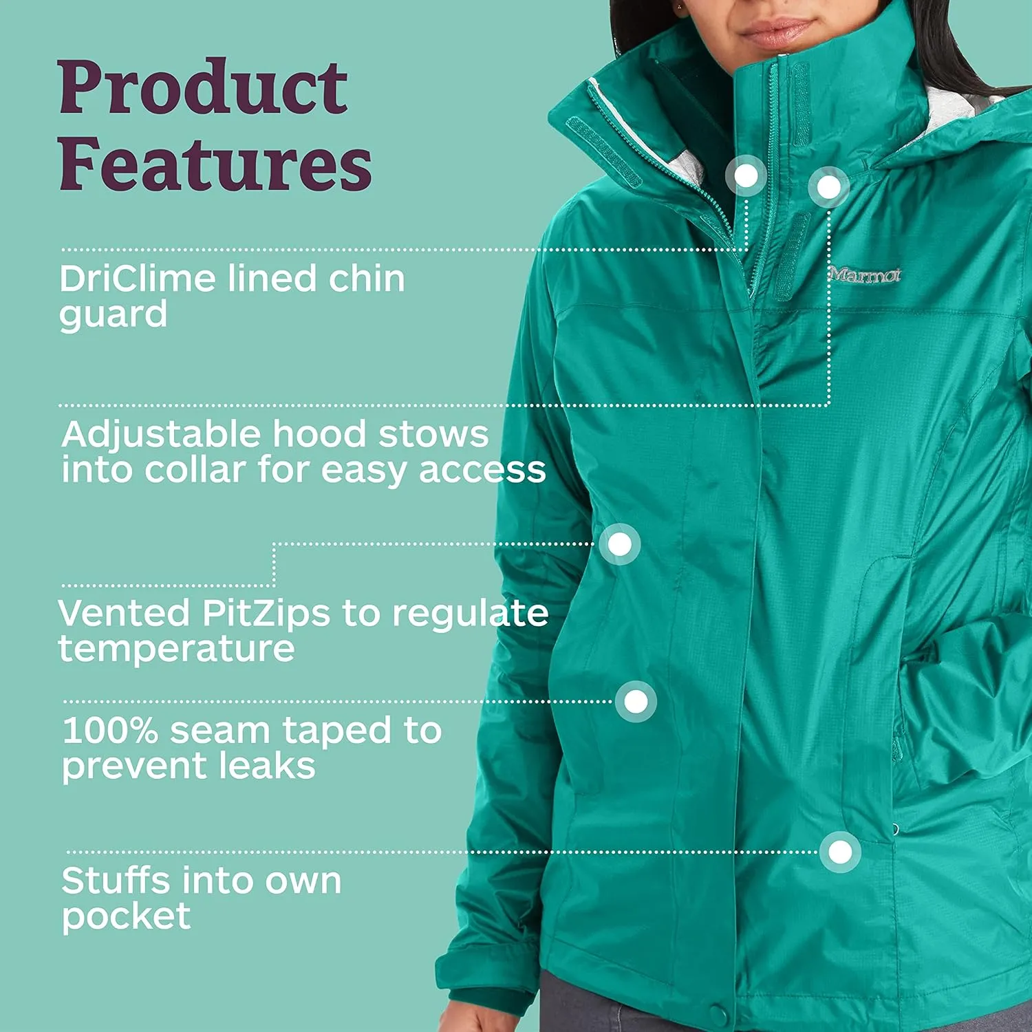 MARMOT Women's Precip Eco Jacket