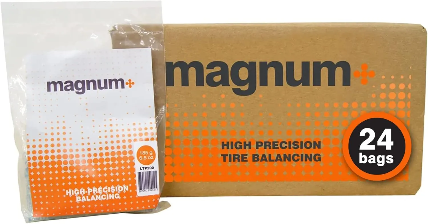 Martins Industries LTP200 Magnum  Tire Balancing Beads, Case 24 Bags, 6.5oz/185g, TPMS Compatible