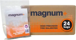 Martins Industries Magnum  MTP250 Tire Balancing Beads, Case of 24 Bags of 8.5oz/240g, TPMS Compatible