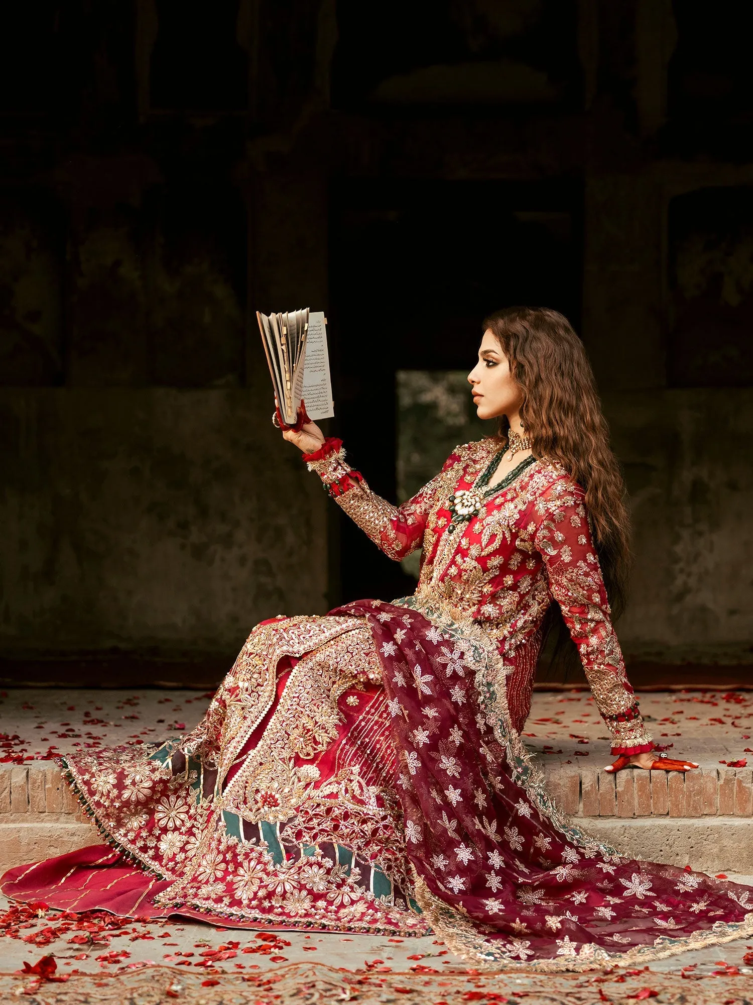 Maryam Hussain Gulaab Luxury Wedding Formals – Ishq