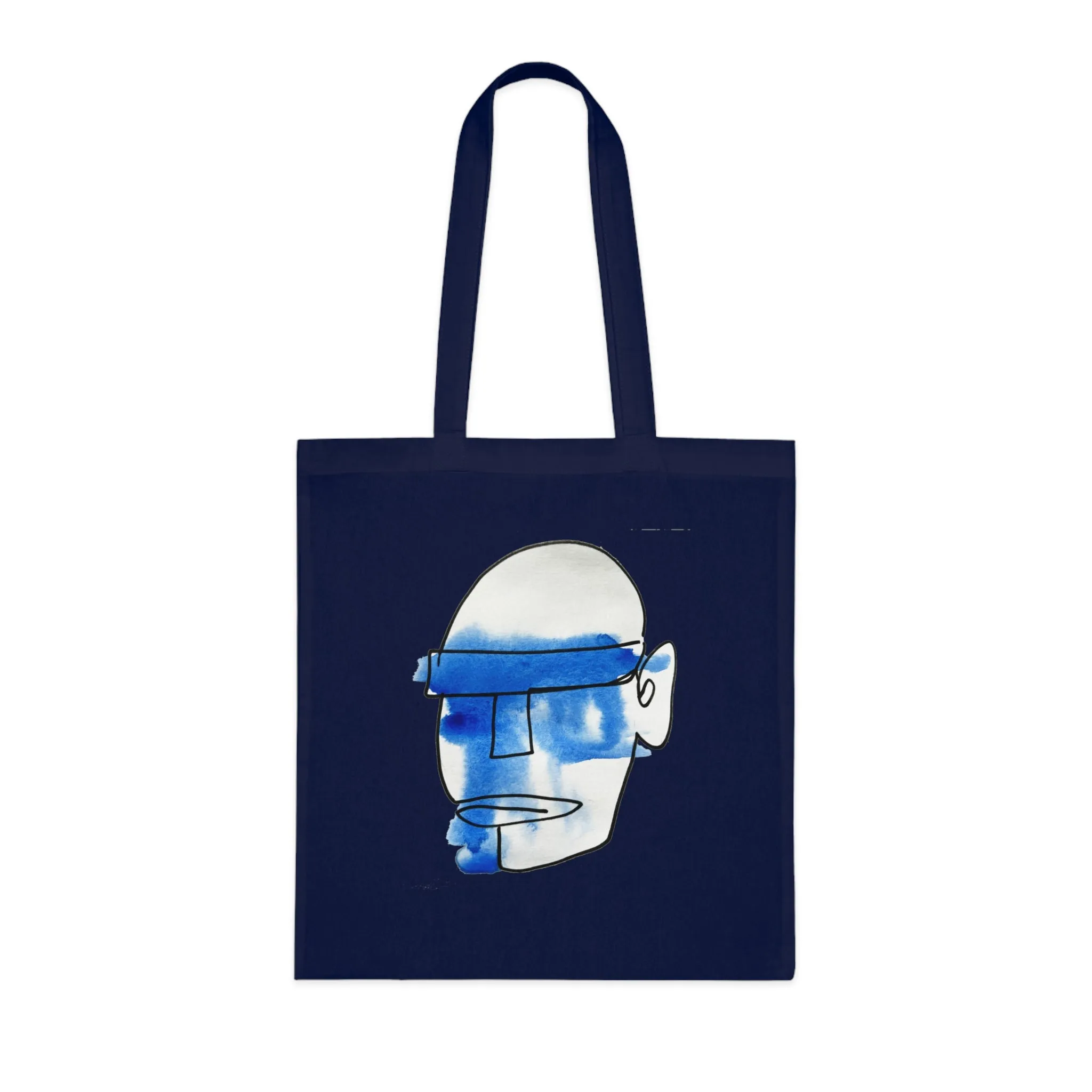 Mask - Versatile 100% Cotton Tote: Vibrant Colors, Light & Practical
