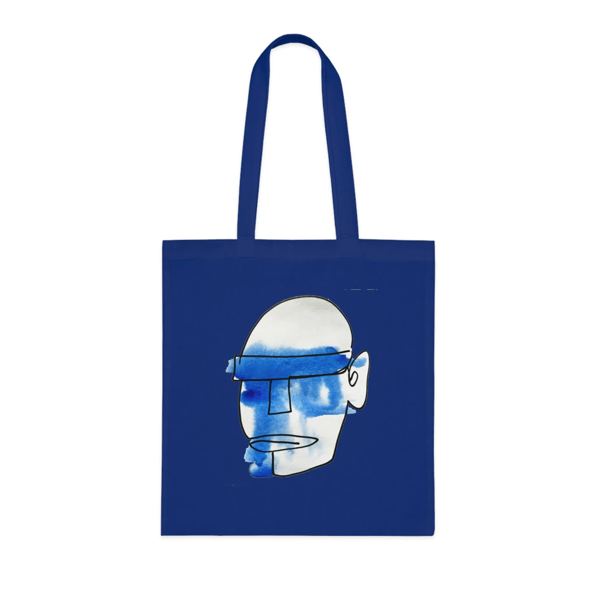 Mask - Versatile 100% Cotton Tote: Vibrant Colors, Light & Practical