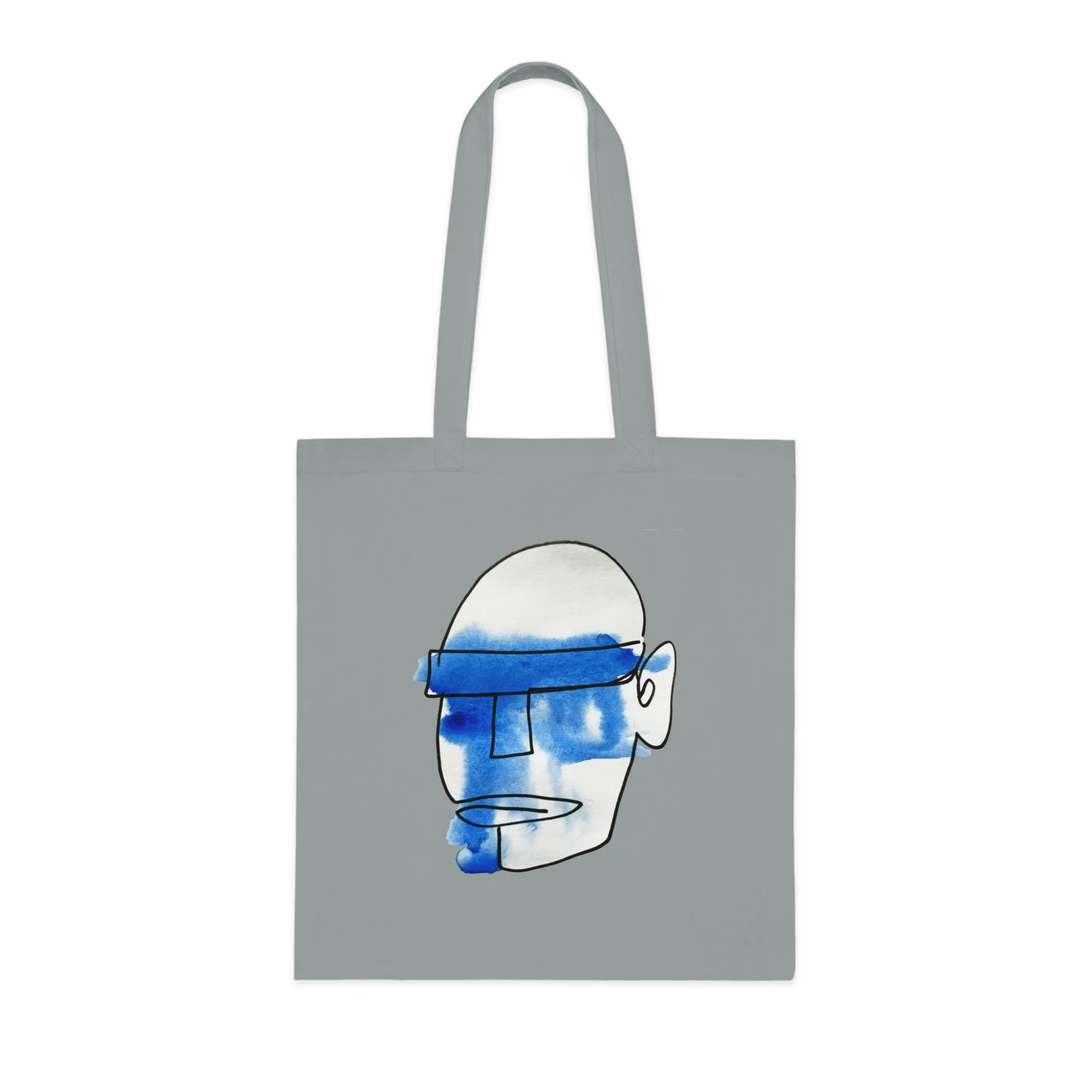 Mask - Versatile 100% Cotton Tote: Vibrant Colors, Light & Practical