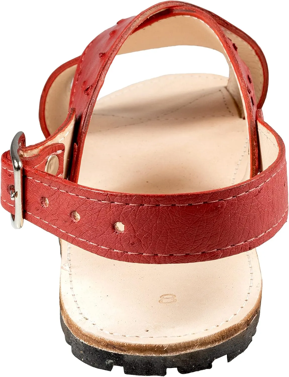 Men Exotic Sandals Genuine Ostrich Leather Huaraches Piel Avestruz