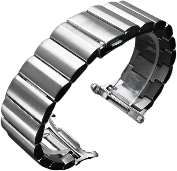 Men Titanium Metal Strap fit for Samsung Galaxy Watch 7 Ultra 47mm Luxury Titanium Link Bracelet fit for Galaxy 7 ULTRA 47 Business Band