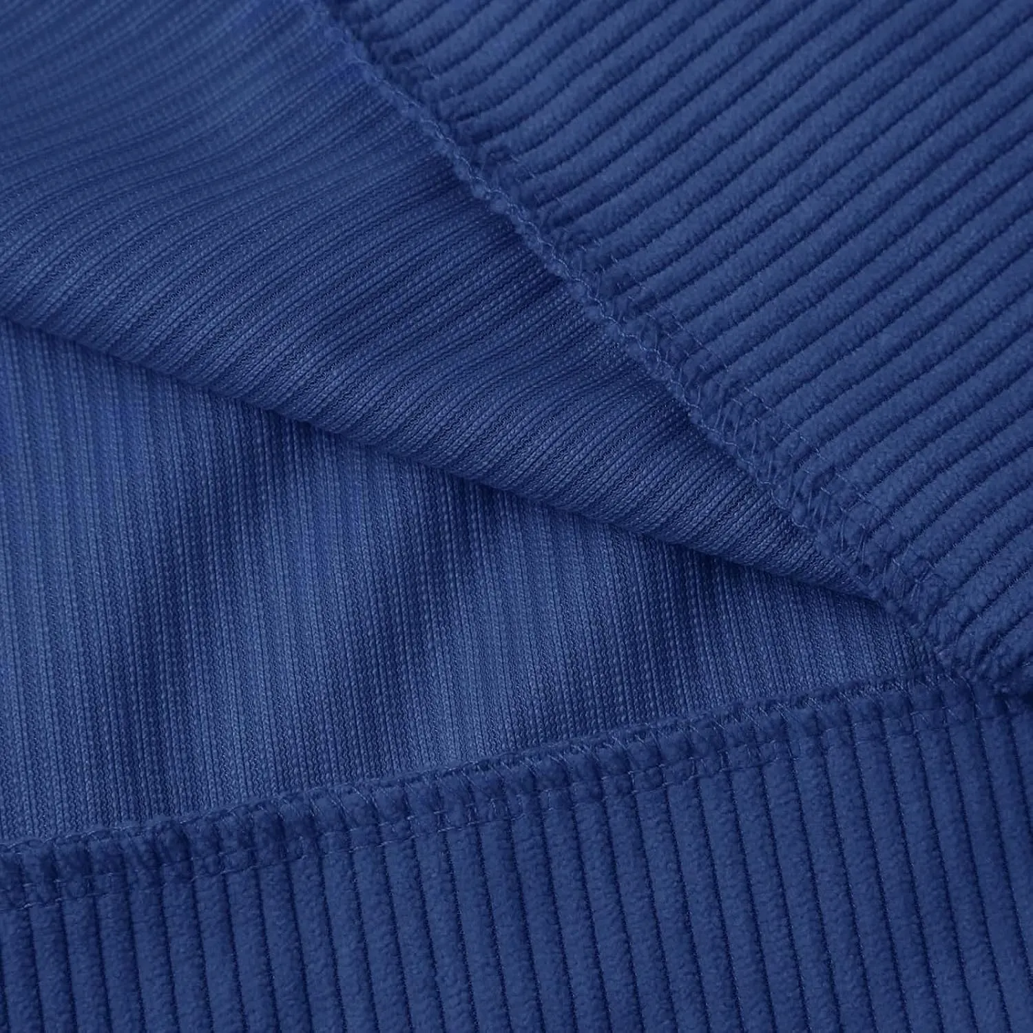 Mens Corduroy Shirts Casual Lapel Collar Button Up Pullover Mock Neck Long Sleeve Sweaters Casual Polo Sweatshirts