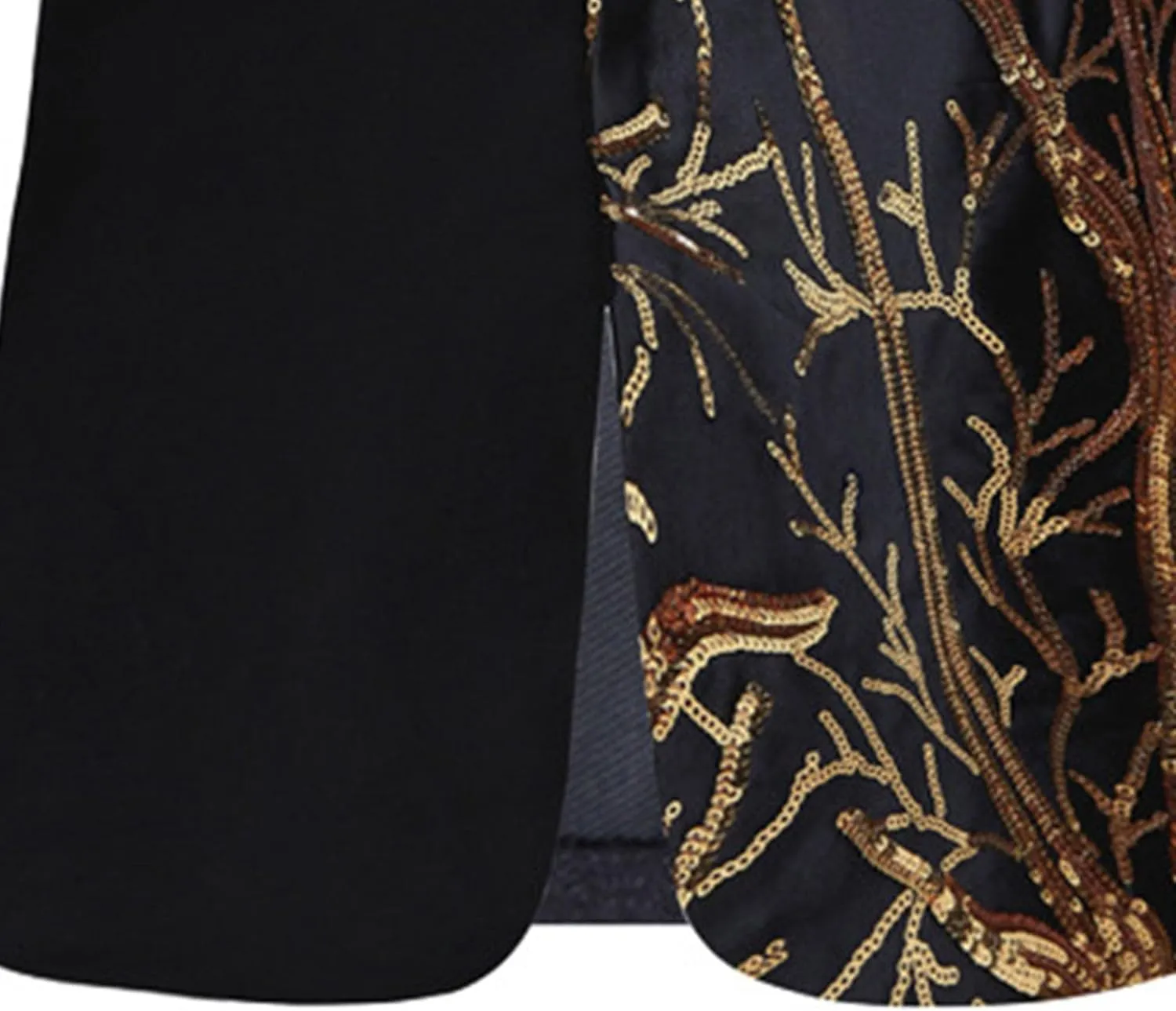Mens Dinner Tux Dress Blazer Wedding Gold Sequin Suit Jacket Sport Coat Party Prom Jacket Vest Pants Set