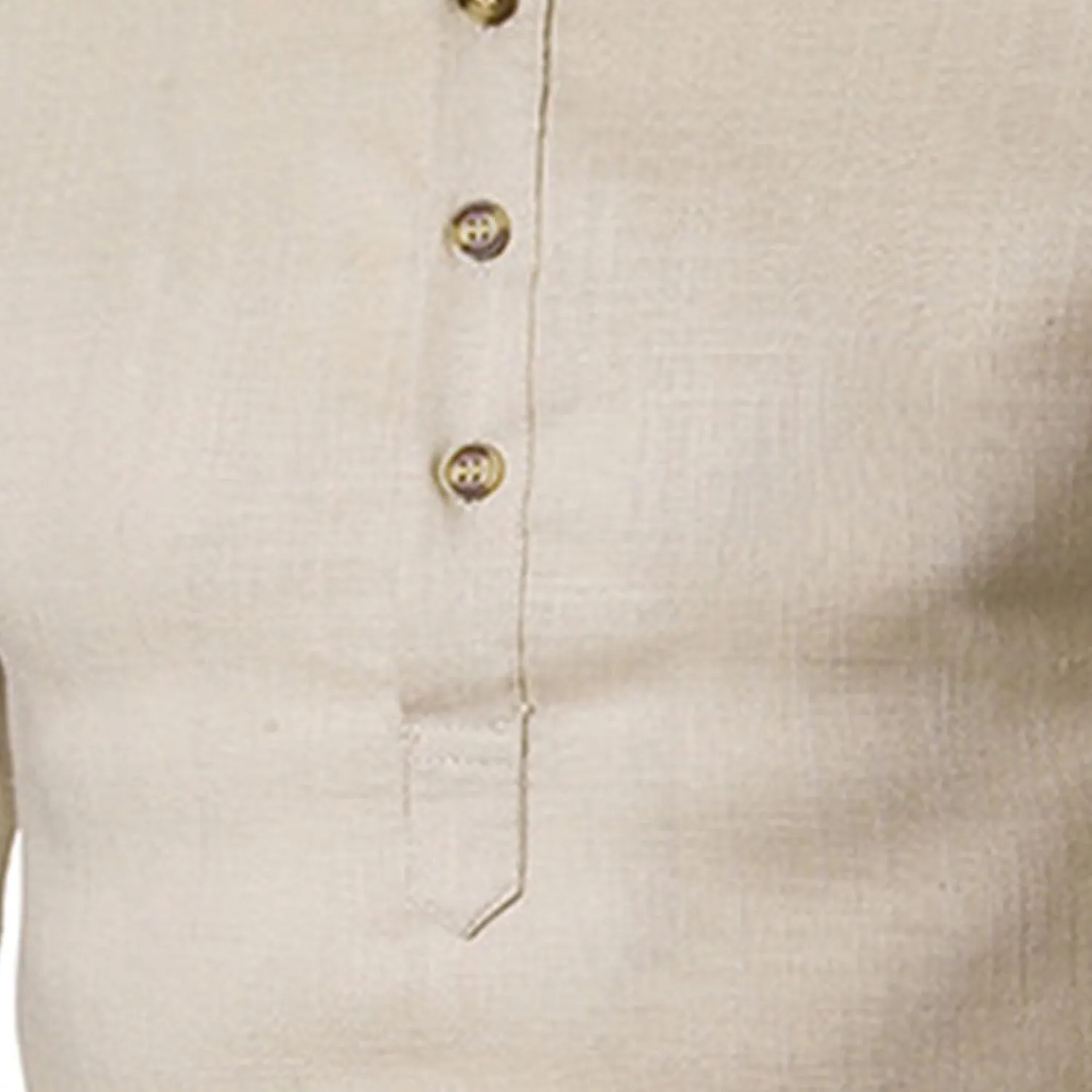 Men's Henley Linen Long Sleeve Shirts Casual Button-Down Shirts Roll-Up Slim Fit Tee Top