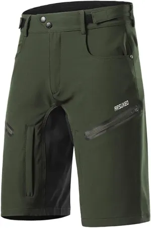 Mens Hiking Waterproof Shorts, Quick Dry Outdoor Cargo Tactical Shorts with Multi Pocket for Beach Cycling Travel