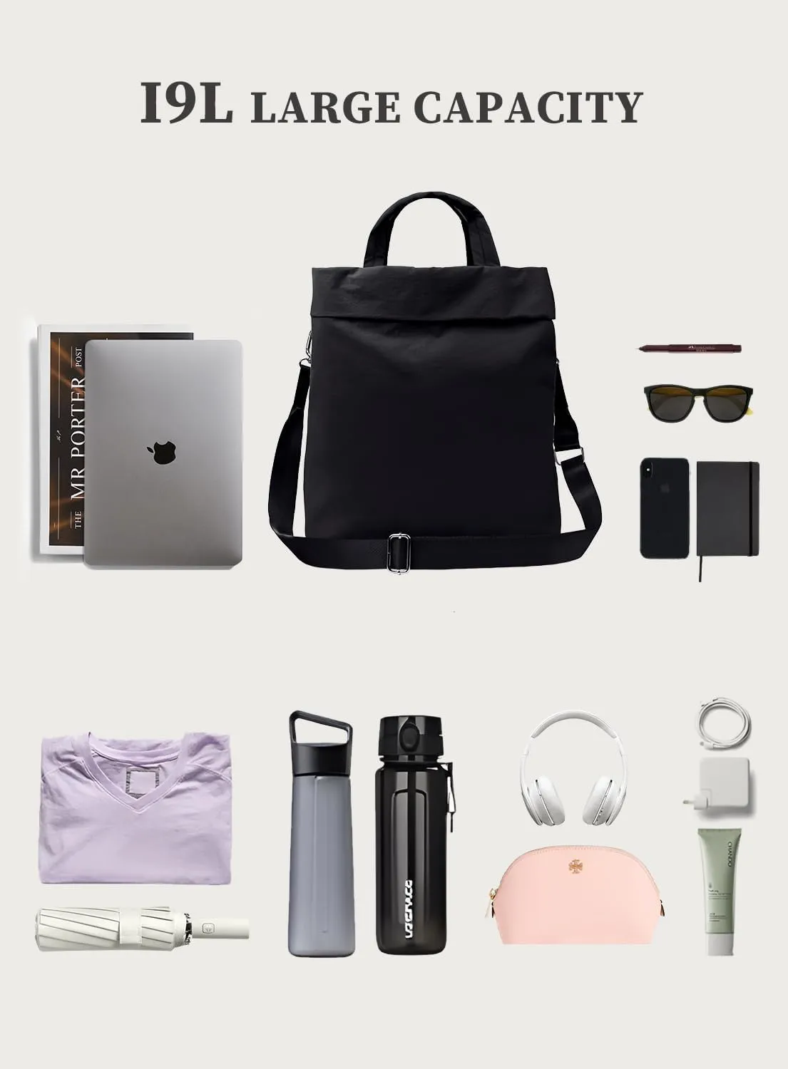 MEYFANCY Women Tote Bag Large Shoulder Bag Top Handle Handbag with Adjustable Strap for Gym, Work
